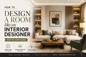 How to Design a Room Like an Interior Designer: Step-by-Step
