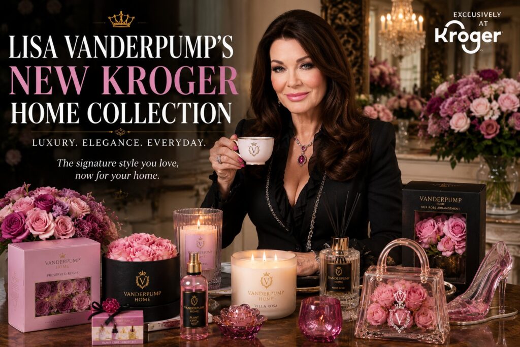 Lisa Vanderpump’s New Kroger Home Collection Brings Her Signature Luxury Style to Everyday Homes